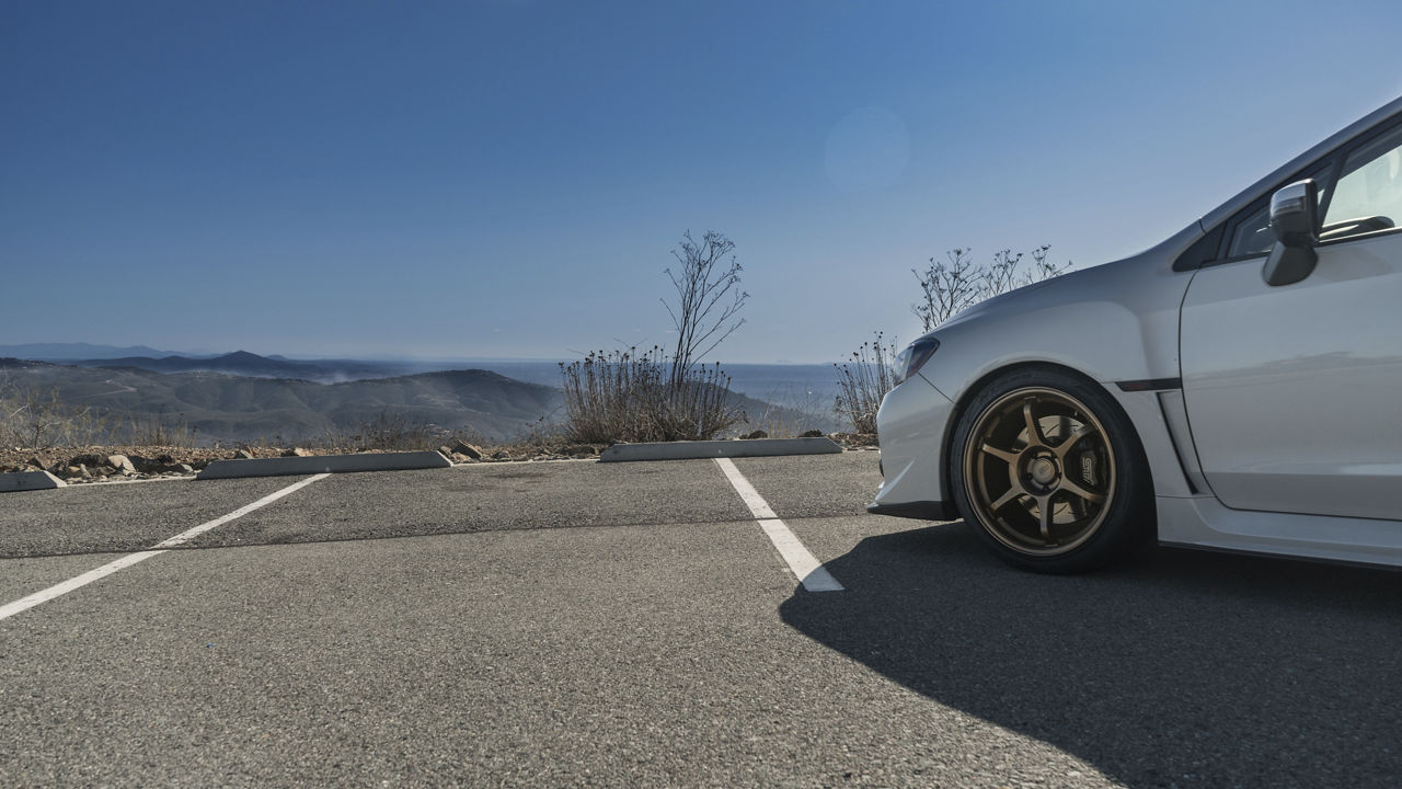 2015 Subaru WRX STI - Motegi TRAKLITE 3.0 - Bronze | Wheel Pros